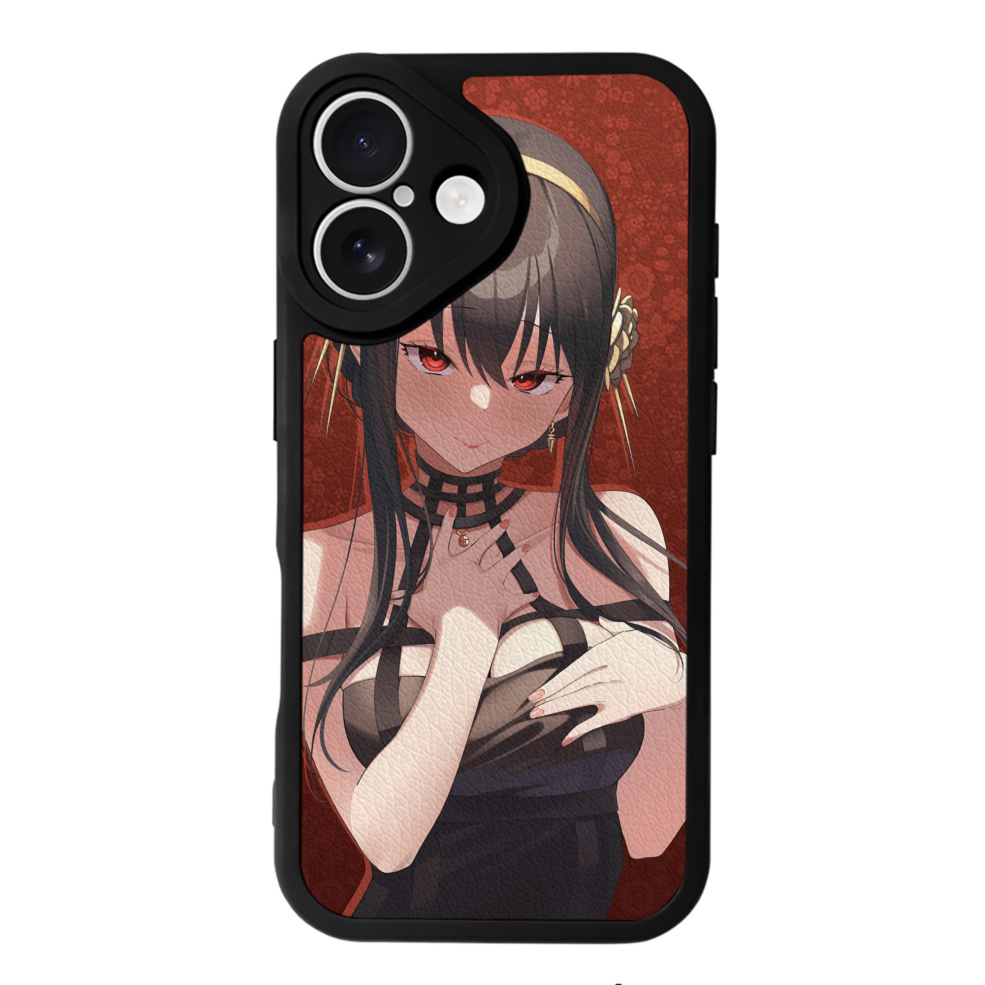 （画像用） SPY×FAMILY间谍家家酒 【iPhone 16シリーズ対応】シリコンスマホケース（レザー調） 材質：シリコン